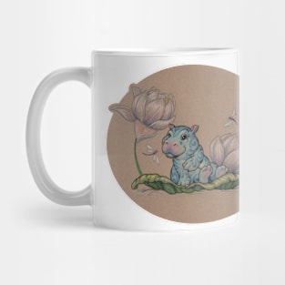 Very Small Lotus Hippo Mug